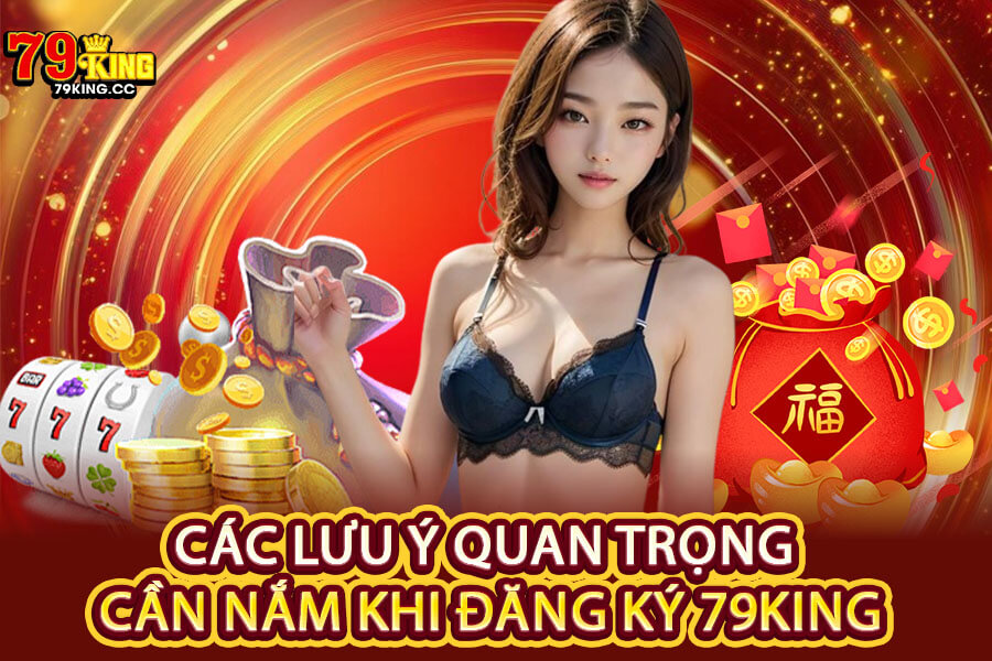 Các lưu ý quan trọng cần nắm khi đăng ký 79King